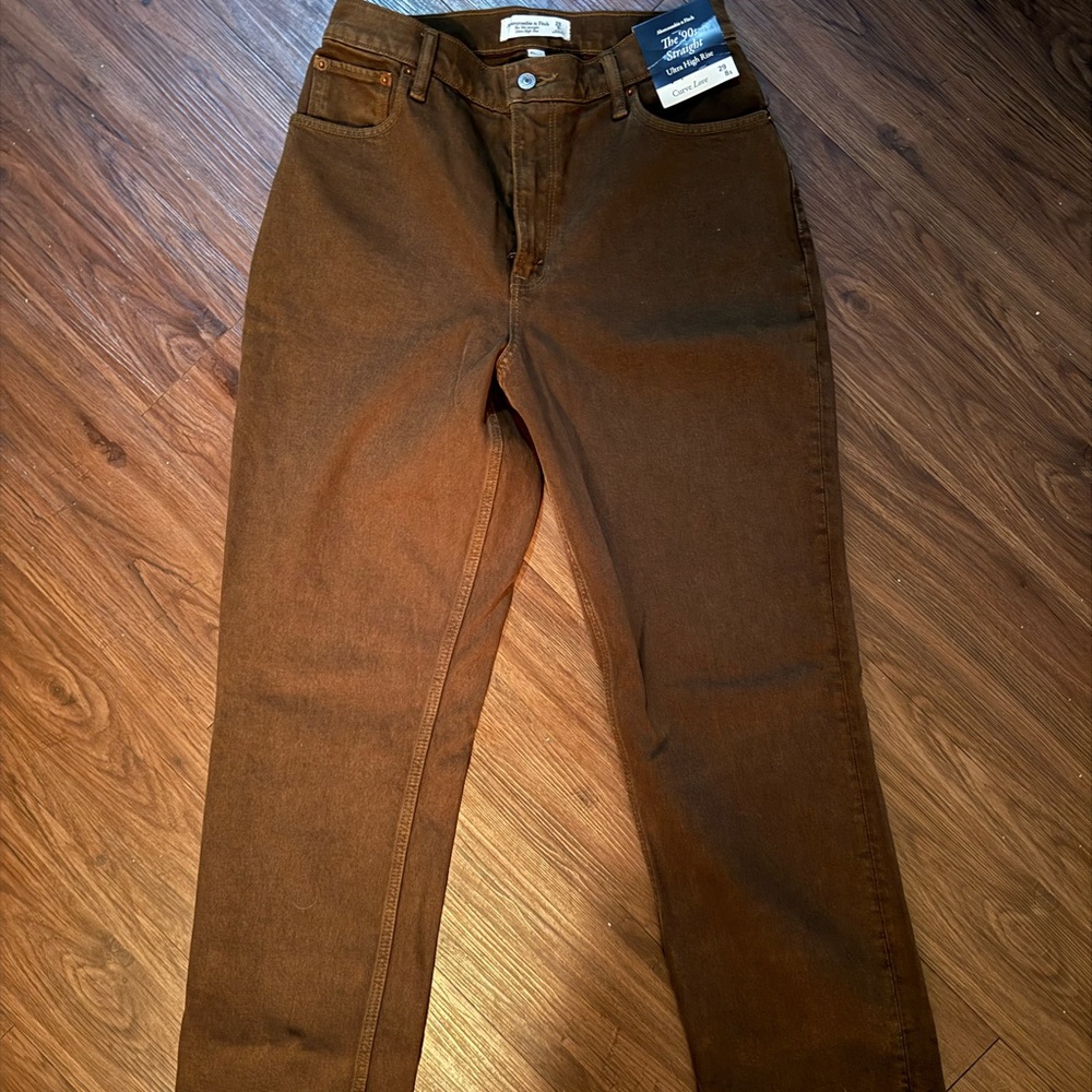 Abercrombie & Fitch 90s Straight Curve Love Jeans